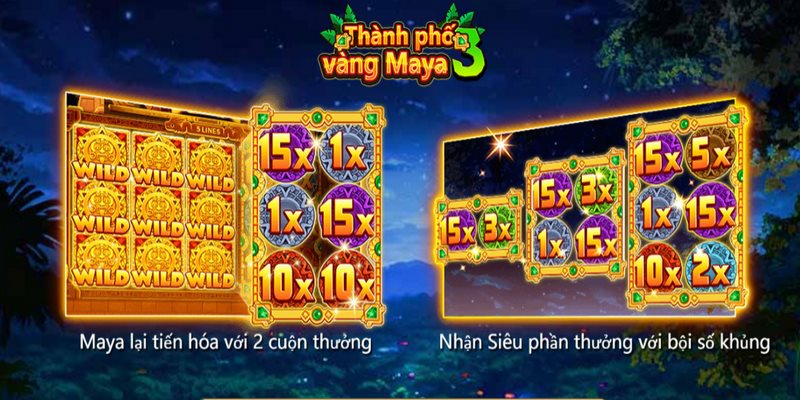 Mẹo chơi nổ hũ thành phố vàng Maya 3